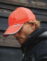 Oranje reflecterende lichtgevende baseball cap/pet - EK/WK/Koningsdag supporters petjes