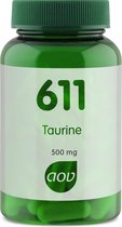 AOV 611 Taurine 500 mg -  60 vegacaps - Aminozuren - Voedingssupplementen