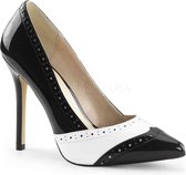 Pleaser Hoge hakken -37 Shoes- AMUSE-26 US 7 Zwart/Wit