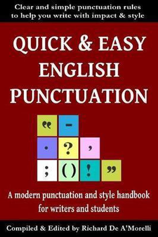 Quick & Easy English Punctuation - cover