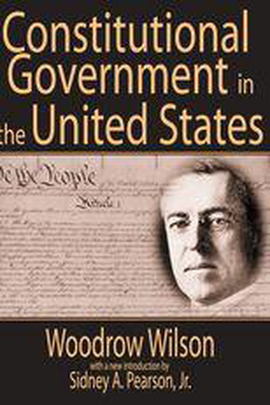 Constitutional Government in the United States - cover