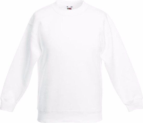 Witte katoenmix sweater voor jongens 3-4 jaar (98/104) | bol.com