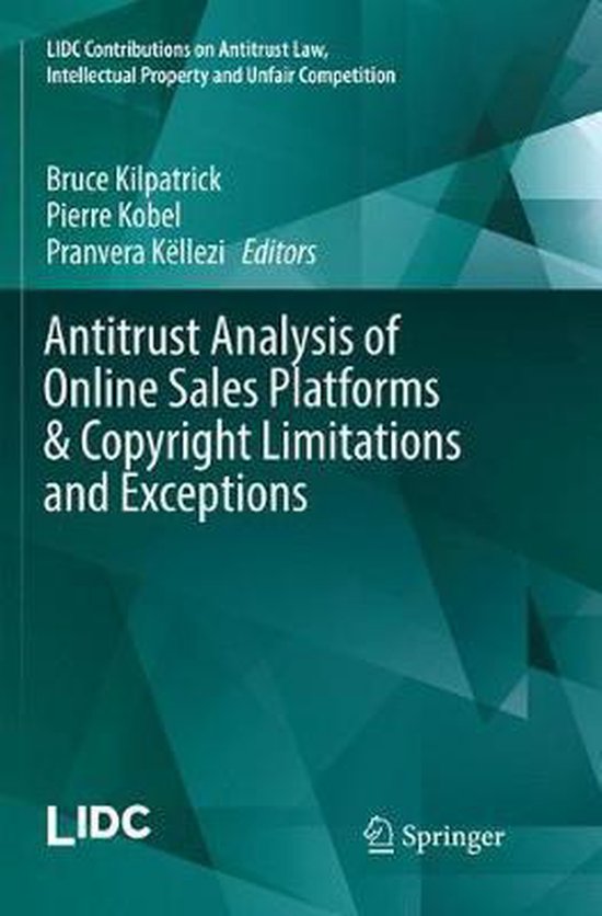 LIDC Contributions on Antitrust Law, Intellectual Property a ... - cover