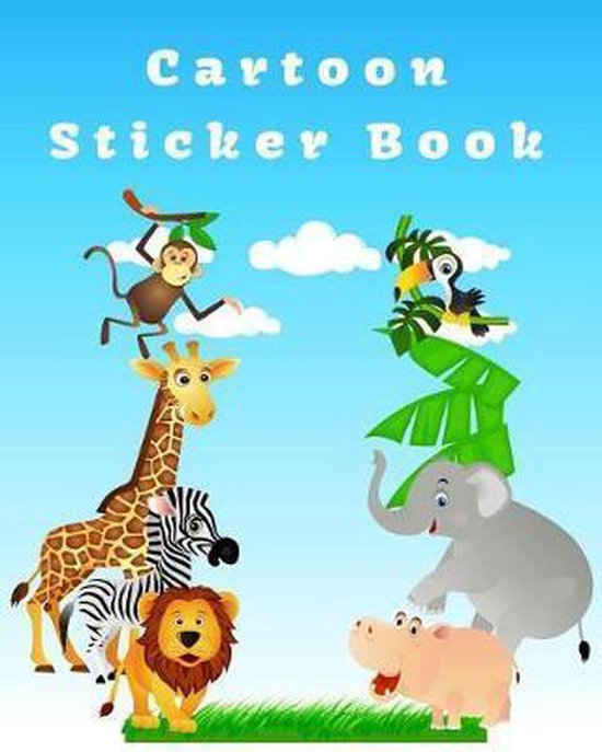 Cartoon Sticker Book