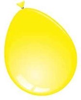 Ballon geel ø 12,5 cm 100 stuks - .