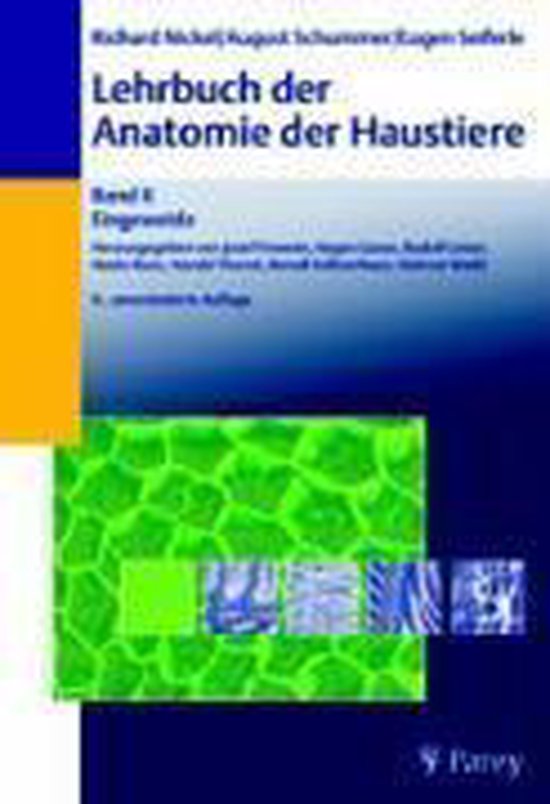 Eingeweide. Lehrbuch der Anatomie der Haustiere 2 - cover