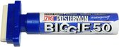 Zig Posterman Biggie PMA-50 Krijtmarker Blauw 50mm Breed