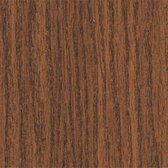 Plakfolie - Kleeffolie - Kleefplastiek - Plakplastic - Grote Rol - 67,5 cm x 15 meter - Hout - Donkere Eik