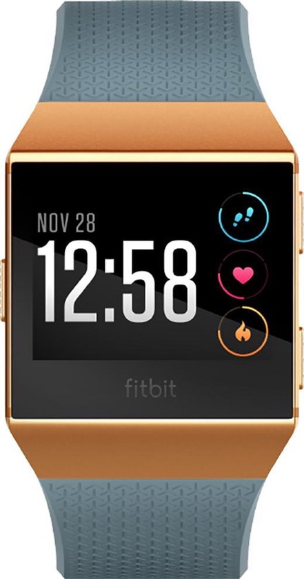 Fitbit Ionic - Smartwatch - Blauw/Oranje