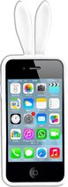 Telefoon Hoesje Konijnen Oortjes - iPhone 5 - Wit