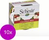 10x Schesir Hondenvoer Kip - Appel 150 gr