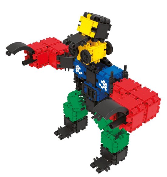 Clics bouwblokken– DUURZAAM SPEELGOED gemaakt van GERECYCLEERDE kunststof- bouwset 25 in 1 -  speelgoed 4,5,6,7,8 jaar jongens en meisjes- educatief speelgoed- Montessori speelgoed- constructie speelgoed