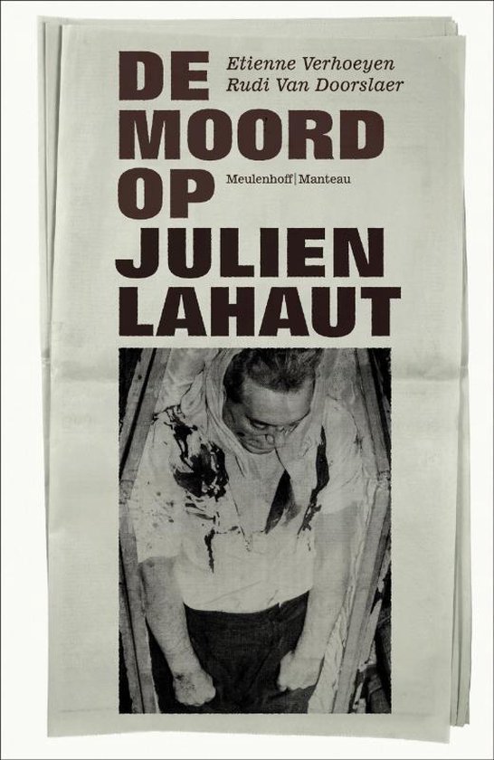 Cover van het boek 'De moord op Lahaut'