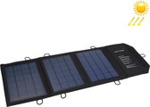 12 W 2.1A Max 2 Uitgang Poorten Draagbare Opvouwbaar Zonnepaneel Oplader Tas voor Samsung / HTC / Nokia / Mobiele telefoons / Andere apparaten