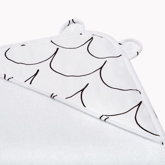 Snuz Baby Hooded handdoek - Wave Mono van Snüz — afbeelding 3