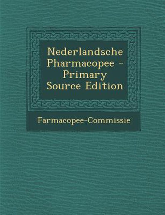 Nederlandsche Pharmacopee