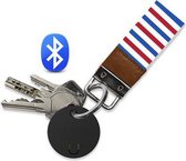 Reptrek® Pochette - Sleutelhanger met bluetooth tracker - Zoek je sleutels, portemonnee of tas met deze keyfinder / sleutelvinder, zwart