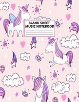 Blank Sheet Music Notebook