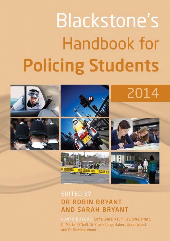 Blackstone's Handbook for Policing Students 2014 - cover