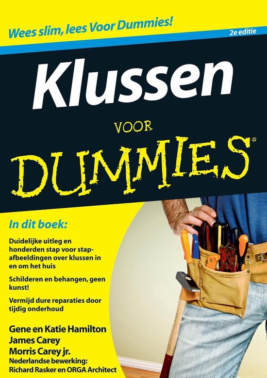 Cover van het boek 'Klussen voor Dummies' van Gene Hamilton