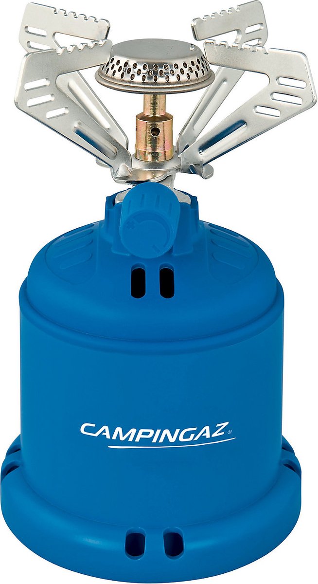 Campingaz 206 Camping kooktoestel - camping gasbrander 1 pits - 1250 Watt - blauw/zilver