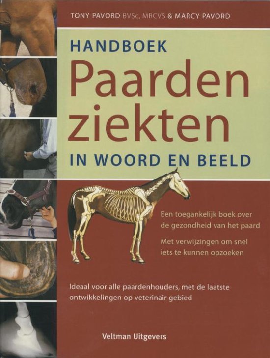 Cover van het boek 'Handboek paardenziekten, in woord en beeld'