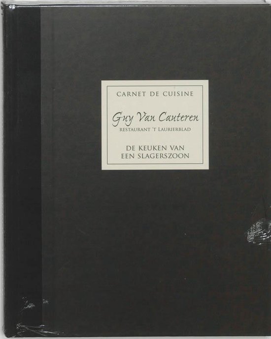 Cover van het boek 'Carnet de cuisine'