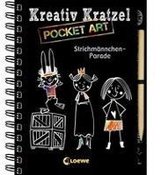 Kreativ-Kratzel Pocket Art: Strichmännchen-Parade