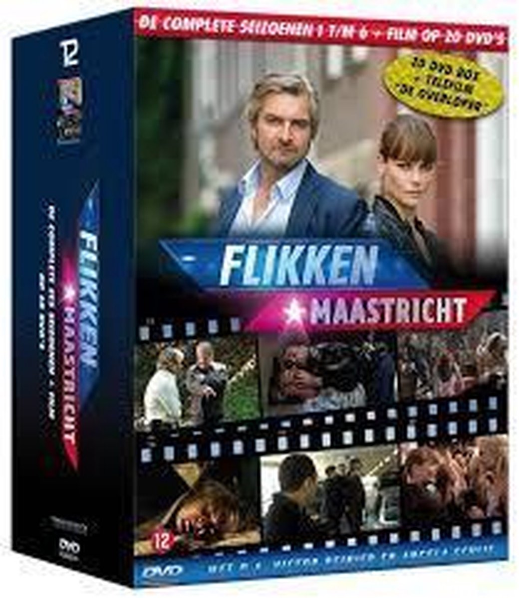 Flikken Maastricht, seizoen 1 t/m 3 op 10 DVD's (Dvd) Dvd's Flikken Maastricht, seizoen 1 t/m 3 op 10 DVD's (Dvd) Dvd's