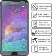 Glazen Screen protector Tempered Glass 2.5D 9H (0.3mm) voor Samsung Galaxy Note 4