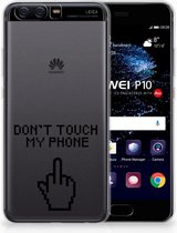 Huawei P10 Uniek TPU Hoesje Finger DTMP