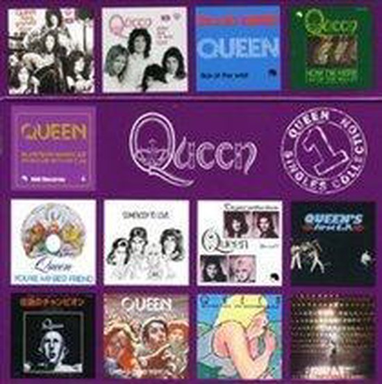 Omslag van Queen - The Singles Collection Vol. 1 (13CD)