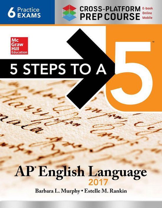 5 Steps to a 5: AP English Language 2017, Cross-Platform Edi ... - cover