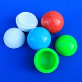 Lotings bal / openschroefbare bal / lootjes bal - WIT - 30 stuks