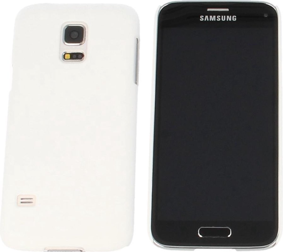 Samsung Galaxy S5 mini Hard Case Hoesje Wit White