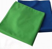 QFS - 10x Microvezeldoekjes (27x29) – Groen & Blauw