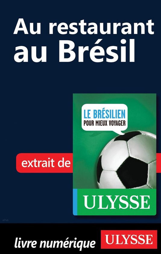 Guides de conversation - Au restaurant au Brésil (Guide de  ... - cover