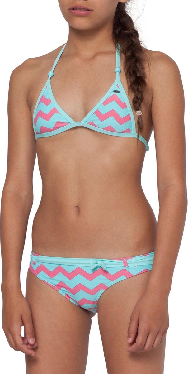 O'Neill - RUBY TRIANGLE HIPFIT BIKINI - Bikini - Meisjes - Blauw - Maat 140  | bol.com