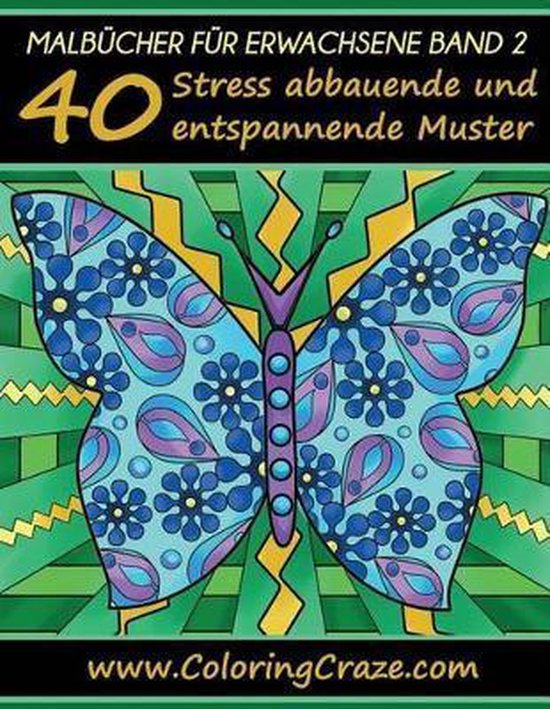 40 Stress Abbauende Und Entspannende Muster - cover