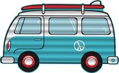Opblaasfiguur Mini Busje *voor in het zwembad