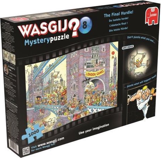 Wasgij Mystery 8 De Laatste Horde puzzel - 1000 stukjes | bol.com