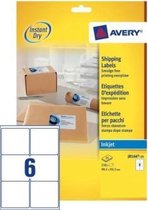 Avery J8166-25 adreslabels