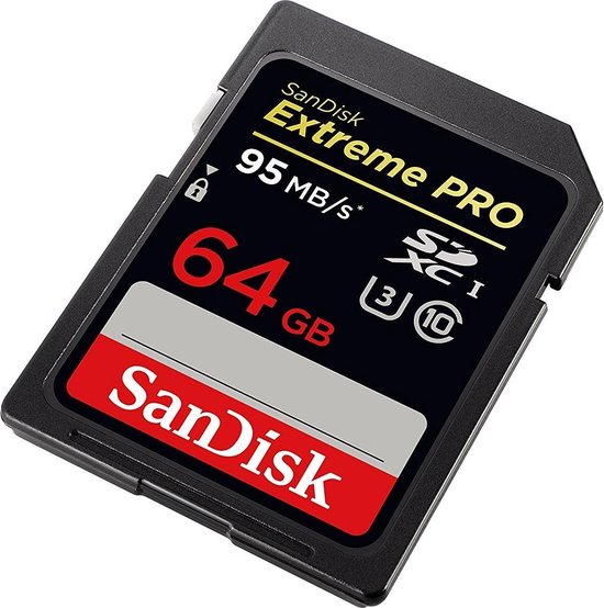 SanDisk Extreme Pro - SD Kaart - 64 GB | bol.com