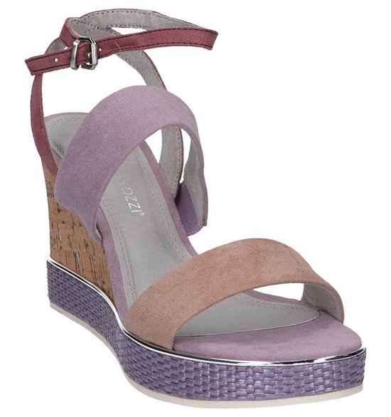 Paarse Sandalen Marco Tozzi \