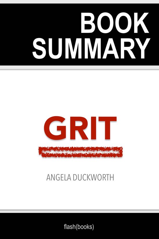 Book Summary Grit (ebook), Flashbooks 1230001964127 Boeken
