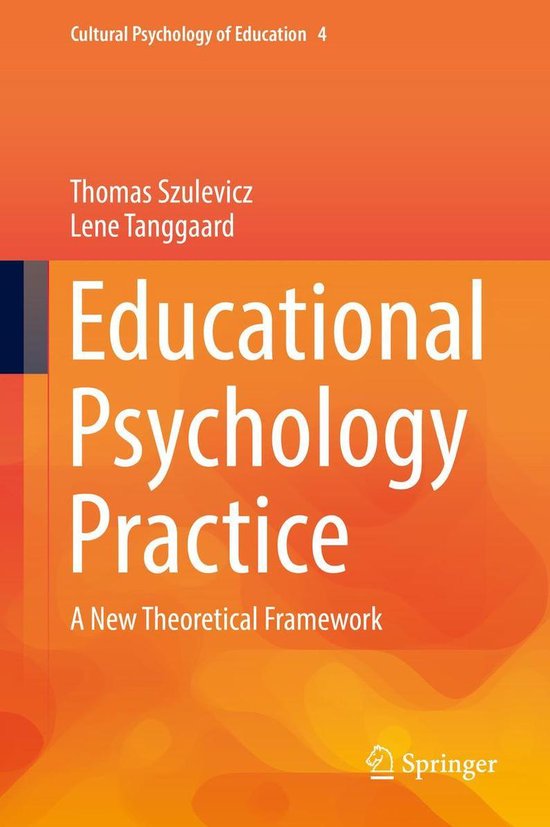Cultural Psychology of Education 4 - Educational Psychology  ... - cover