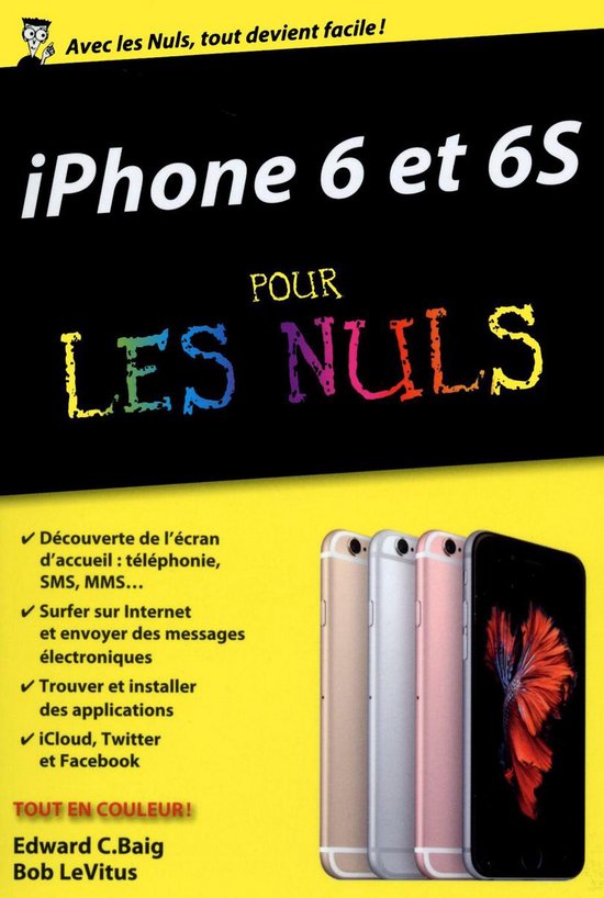 iPhone 6 et 6S Poche Pour les Nuls - cover