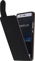 Mobieletelefoonhoesje.nl - Huawei P9 Lite TPU Classic Flip Hoesje Zwart