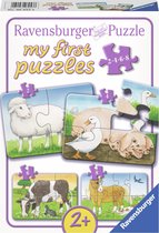 Ravensburger Boerderij dieren- My First puzzels -2+4+6+8 stukjes - kinderpuzzel