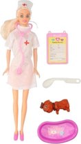 Eddy Toys Tienerpop Zuster Lichtblond 31,5 Cm 5-delig